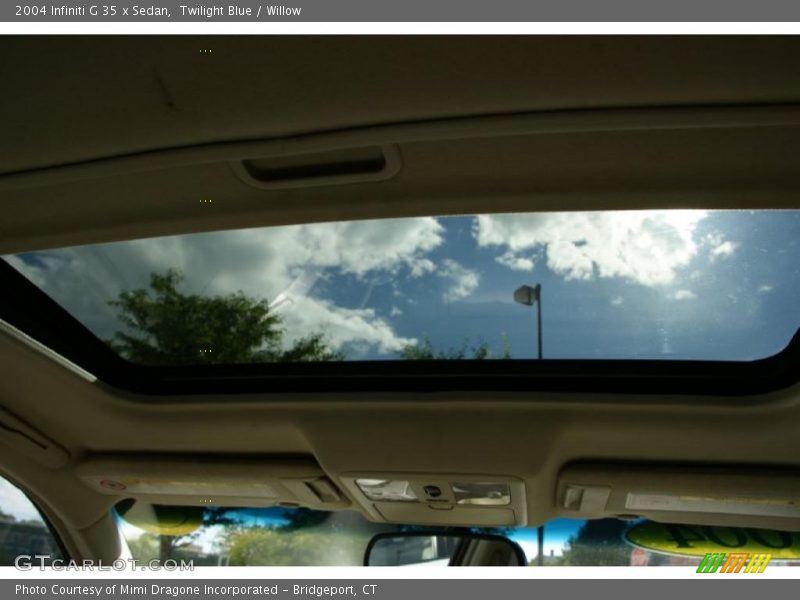 Twilight Blue / Willow 2004 Infiniti G 35 x Sedan