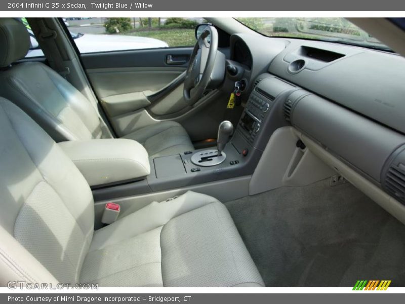 Twilight Blue / Willow 2004 Infiniti G 35 x Sedan