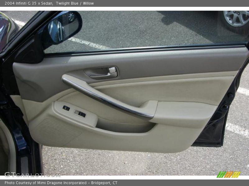 Twilight Blue / Willow 2004 Infiniti G 35 x Sedan