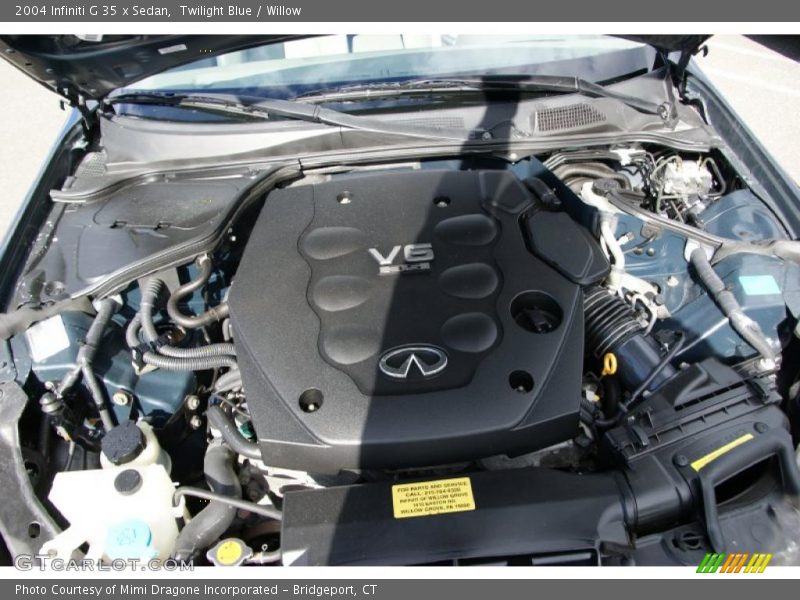 Twilight Blue / Willow 2004 Infiniti G 35 x Sedan