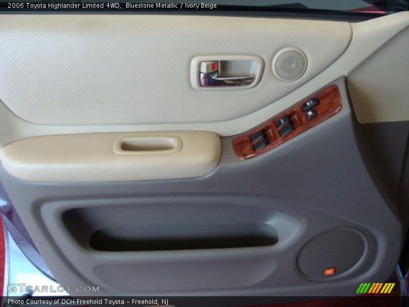 Bluestone Metallic / Ivory Beige 2006 Toyota Highlander Limited 4WD