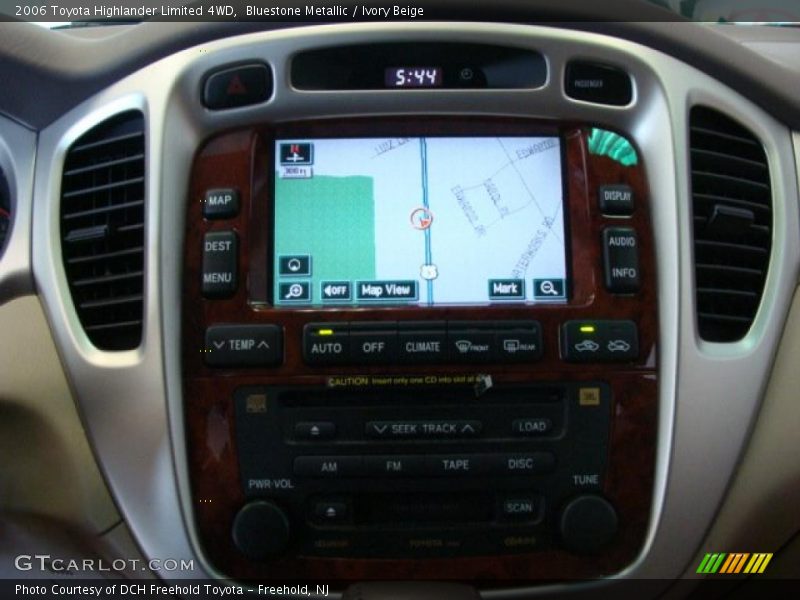 Bluestone Metallic / Ivory Beige 2006 Toyota Highlander Limited 4WD