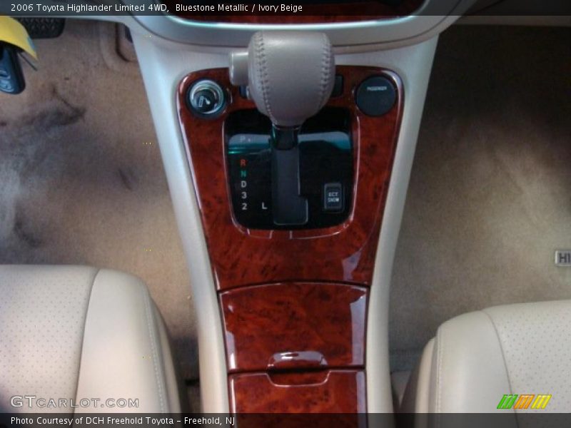 Bluestone Metallic / Ivory Beige 2006 Toyota Highlander Limited 4WD