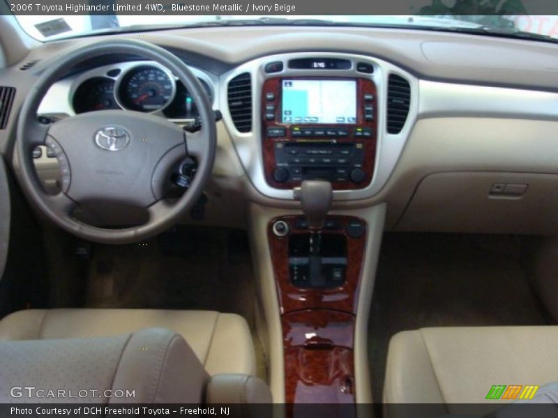 Bluestone Metallic / Ivory Beige 2006 Toyota Highlander Limited 4WD