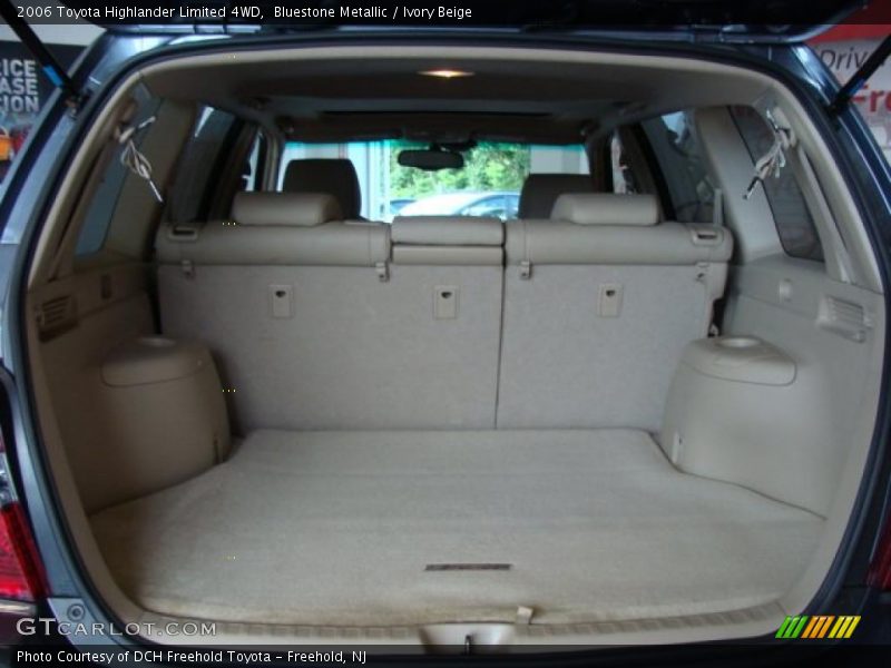 Bluestone Metallic / Ivory Beige 2006 Toyota Highlander Limited 4WD