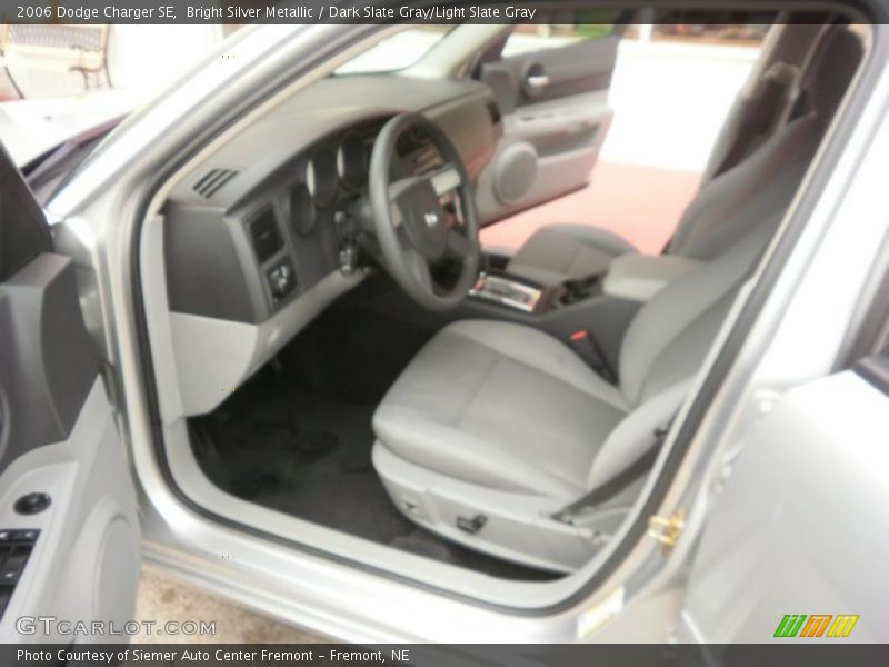 Bright Silver Metallic / Dark Slate Gray/Light Slate Gray 2006 Dodge Charger SE