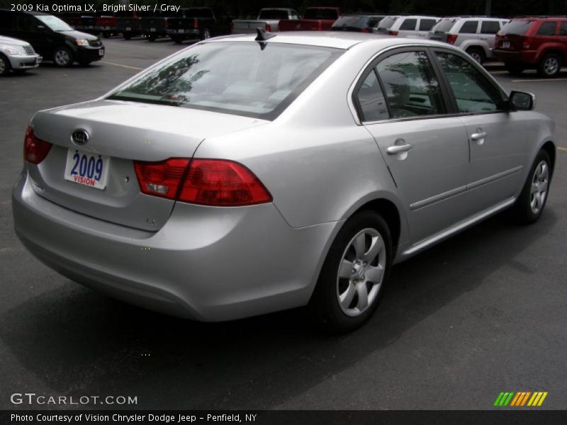 Bright Silver / Gray 2009 Kia Optima LX