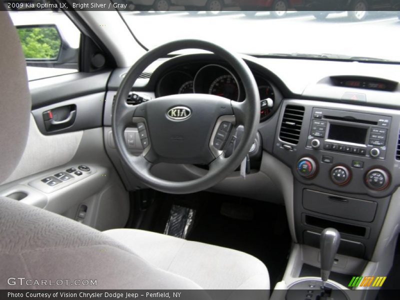 Bright Silver / Gray 2009 Kia Optima LX