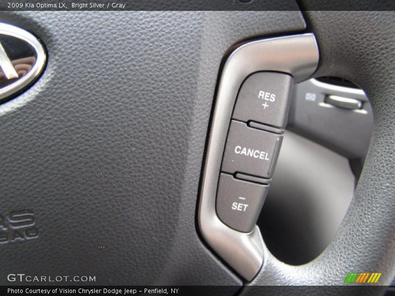 Bright Silver / Gray 2009 Kia Optima LX