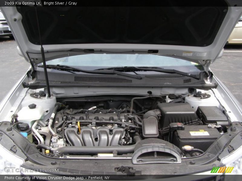 Bright Silver / Gray 2009 Kia Optima LX