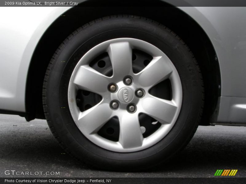 Bright Silver / Gray 2009 Kia Optima LX
