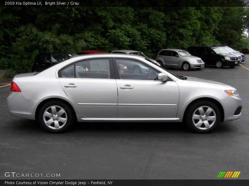 Bright Silver / Gray 2009 Kia Optima LX