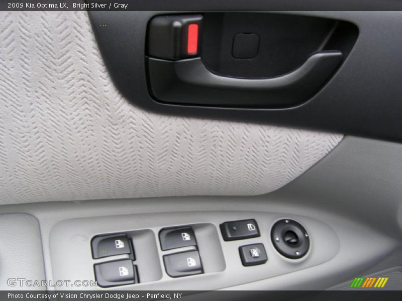 Bright Silver / Gray 2009 Kia Optima LX