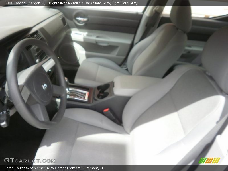 Bright Silver Metallic / Dark Slate Gray/Light Slate Gray 2006 Dodge Charger SE