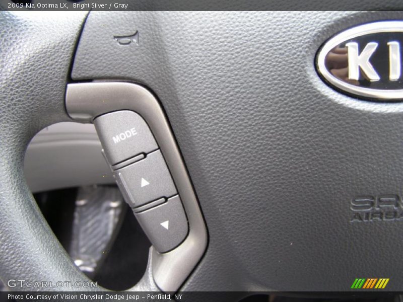 Bright Silver / Gray 2009 Kia Optima LX