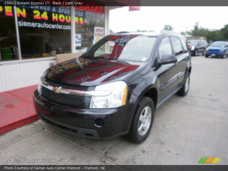 Black / Light Gray 2008 Chevrolet Equinox LT