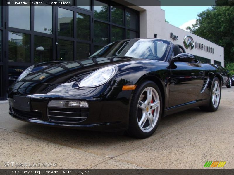 Black / Black 2008 Porsche Boxster S