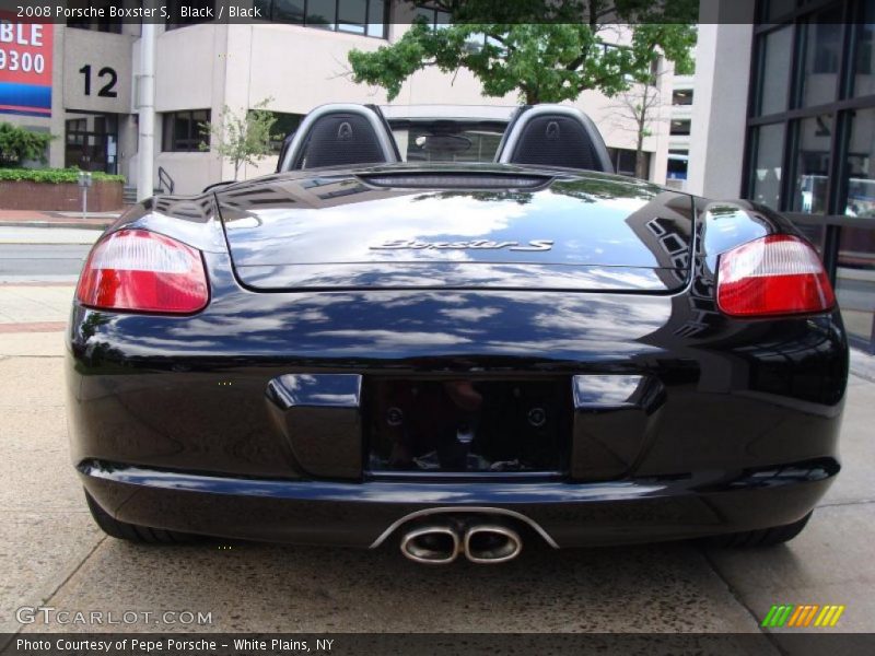 Black / Black 2008 Porsche Boxster S