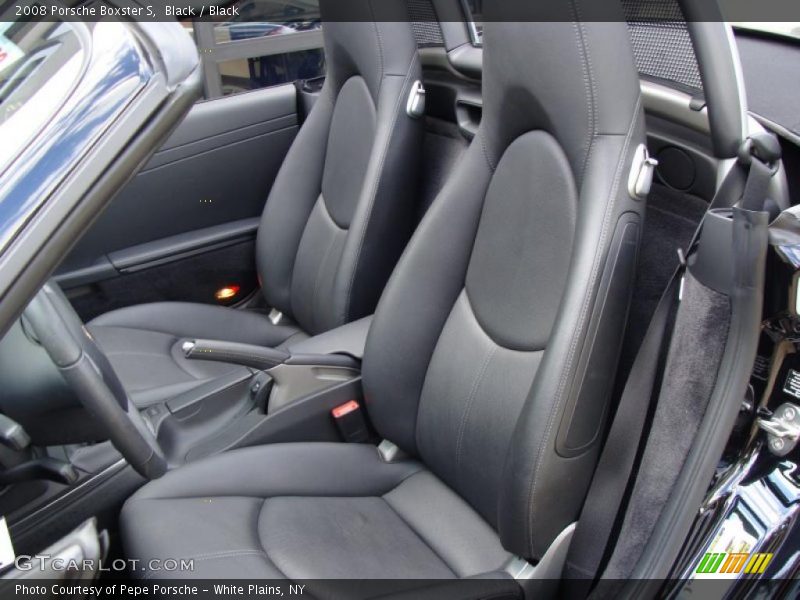 Black / Black 2008 Porsche Boxster S