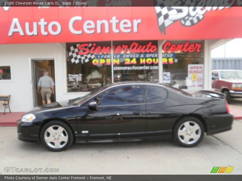 Black / Ebony 2006 Chevrolet Monte Carlo SS