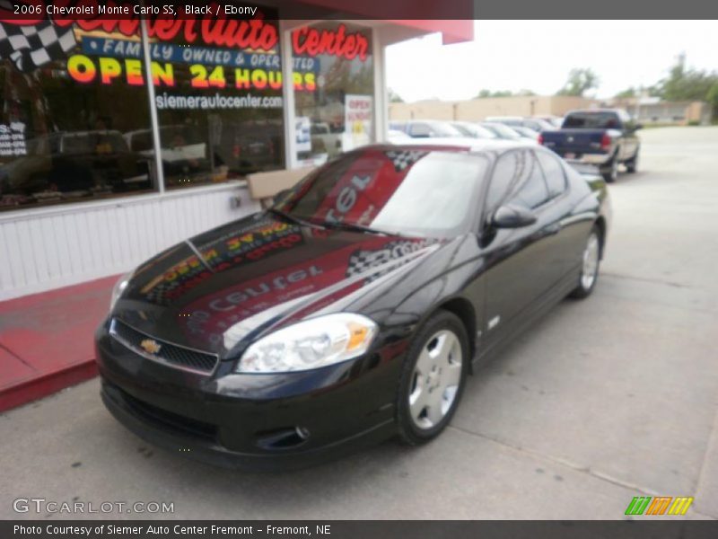 Black / Ebony 2006 Chevrolet Monte Carlo SS