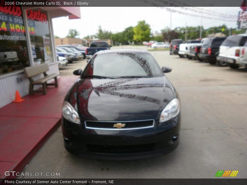 Black / Ebony 2006 Chevrolet Monte Carlo SS