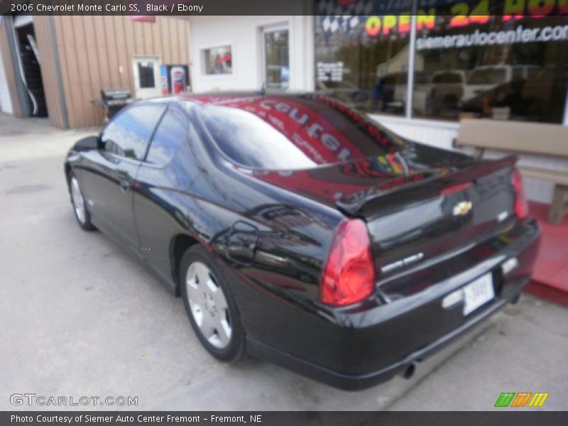 Black / Ebony 2006 Chevrolet Monte Carlo SS