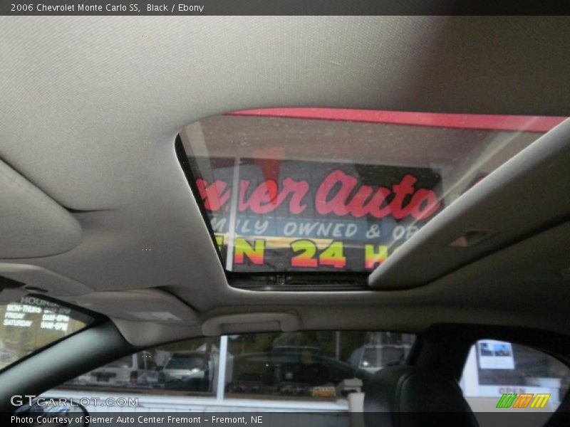 Black / Ebony 2006 Chevrolet Monte Carlo SS