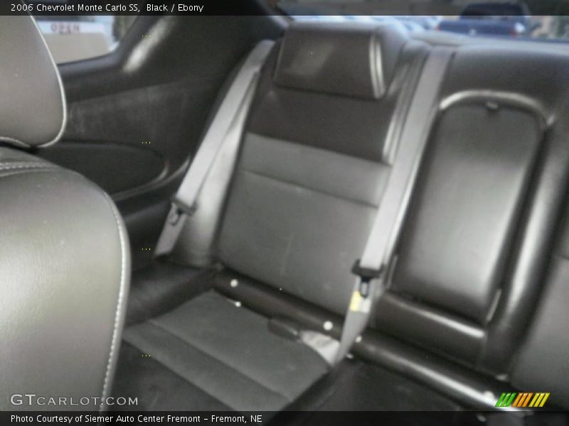 Black / Ebony 2006 Chevrolet Monte Carlo SS