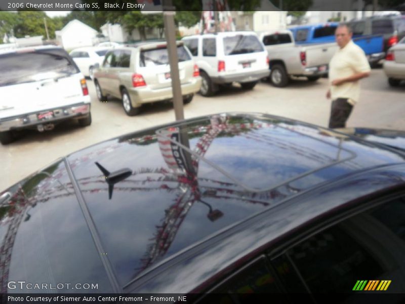 Black / Ebony 2006 Chevrolet Monte Carlo SS