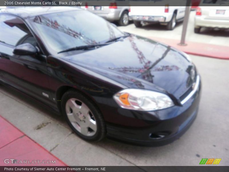 Black / Ebony 2006 Chevrolet Monte Carlo SS