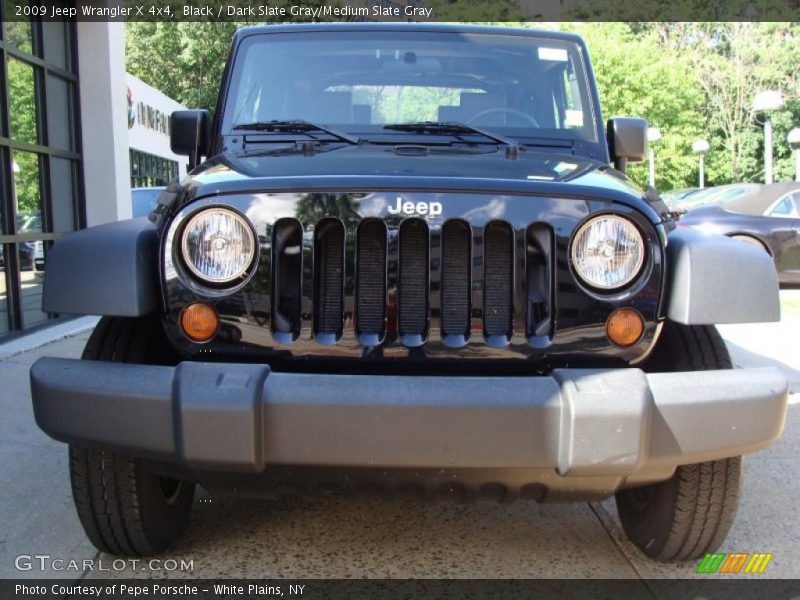 Black / Dark Slate Gray/Medium Slate Gray 2009 Jeep Wrangler X 4x4