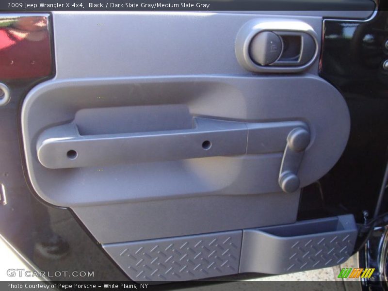 Black / Dark Slate Gray/Medium Slate Gray 2009 Jeep Wrangler X 4x4