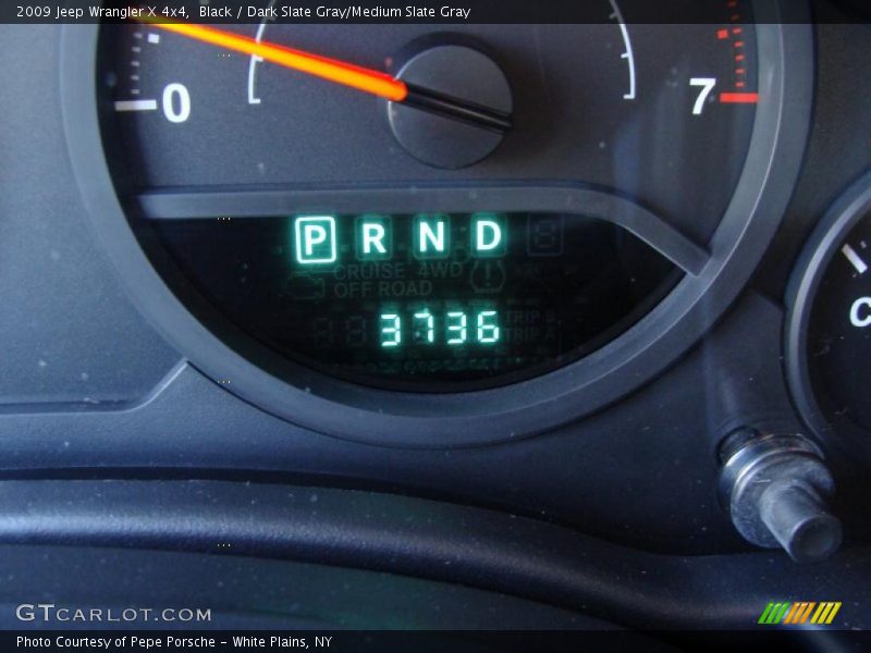 Black / Dark Slate Gray/Medium Slate Gray 2009 Jeep Wrangler X 4x4