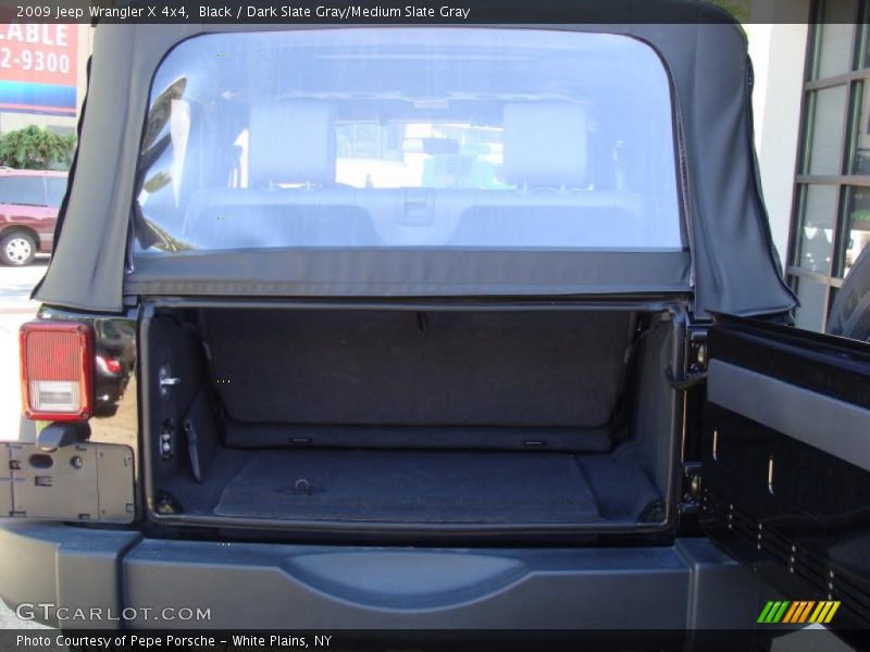 Black / Dark Slate Gray/Medium Slate Gray 2009 Jeep Wrangler X 4x4