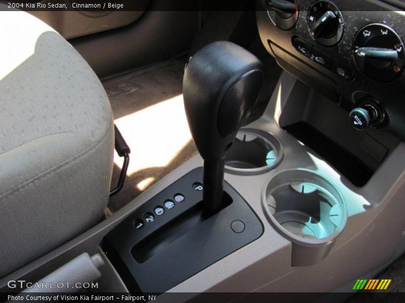 Cinnamon / Beige 2004 Kia Rio Sedan