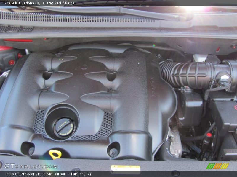 Claret Red / Beige 2009 Kia Sedona LX