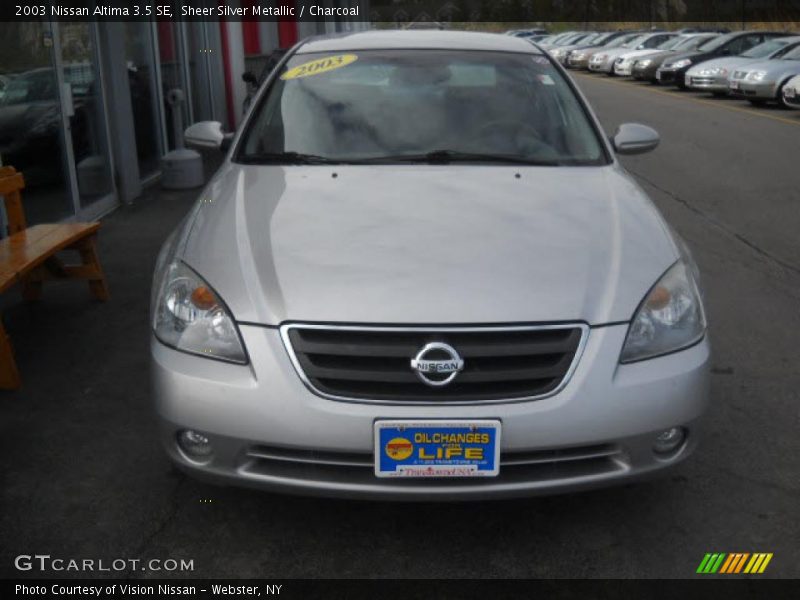Sheer Silver Metallic / Charcoal 2003 Nissan Altima 3.5 SE