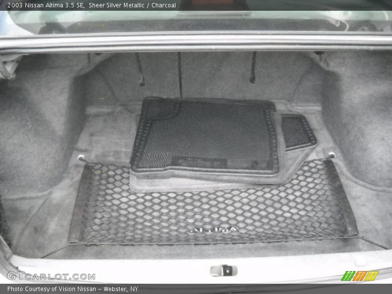 Sheer Silver Metallic / Charcoal 2003 Nissan Altima 3.5 SE