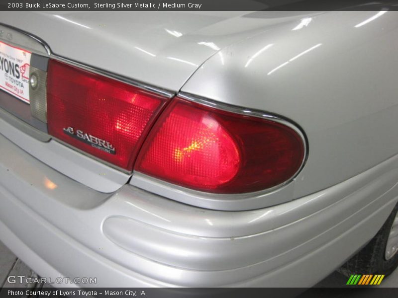 Sterling Silver Metallic / Medium Gray 2003 Buick LeSabre Custom