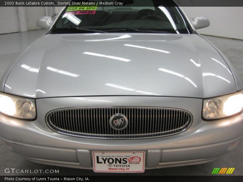 Sterling Silver Metallic / Medium Gray 2003 Buick LeSabre Custom