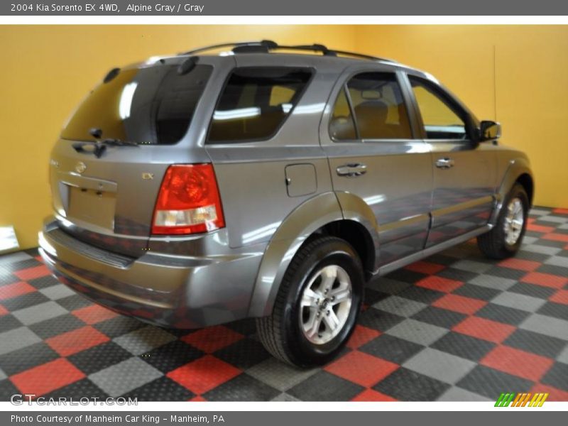 Alpine Gray / Gray 2004 Kia Sorento EX 4WD