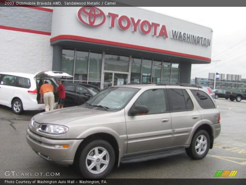 Sandalwood Metallic / Camel 2003 Oldsmobile Bravada AWD