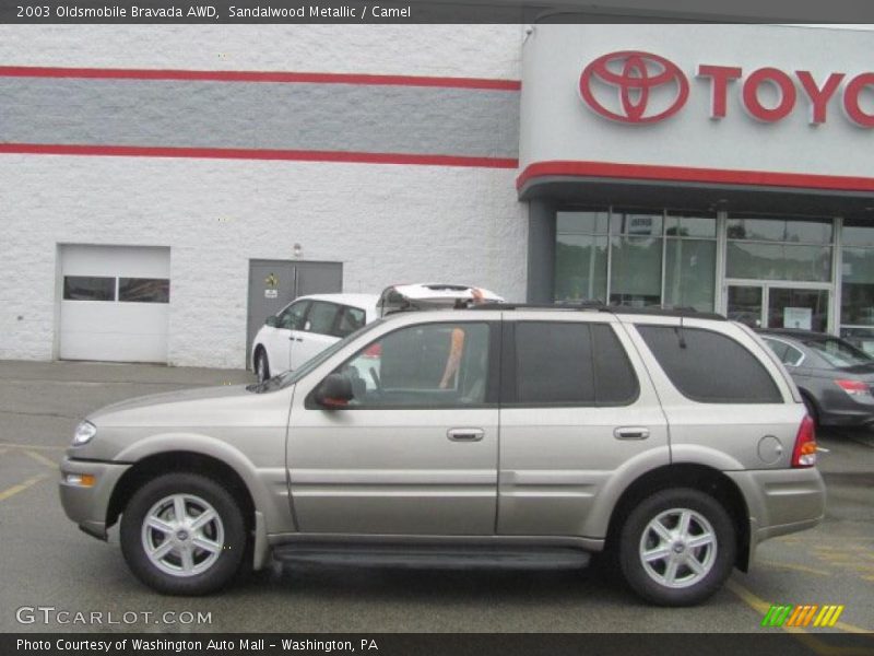 Sandalwood Metallic / Camel 2003 Oldsmobile Bravada AWD