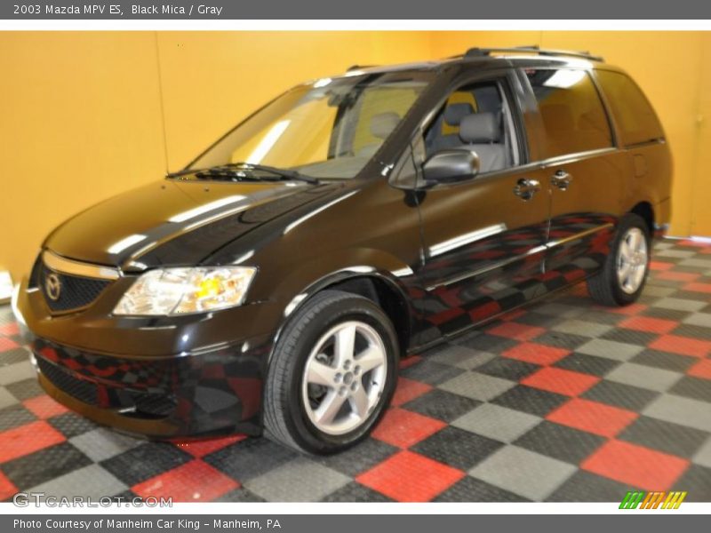 Black Mica / Gray 2003 Mazda MPV ES