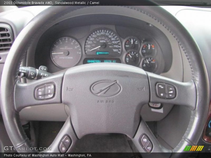 Sandalwood Metallic / Camel 2003 Oldsmobile Bravada AWD