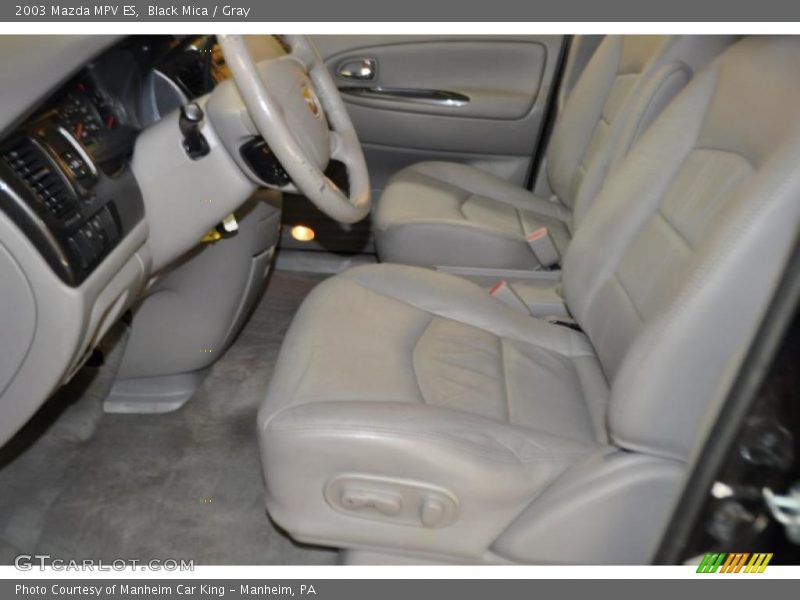 Black Mica / Gray 2003 Mazda MPV ES