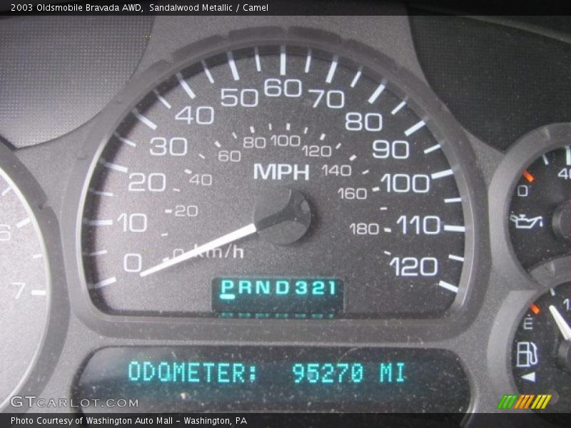 Sandalwood Metallic / Camel 2003 Oldsmobile Bravada AWD