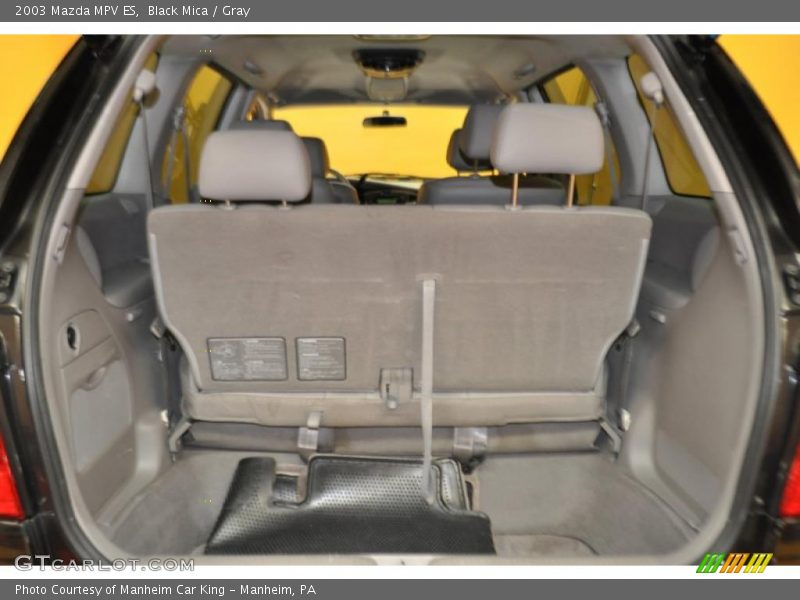 Black Mica / Gray 2003 Mazda MPV ES