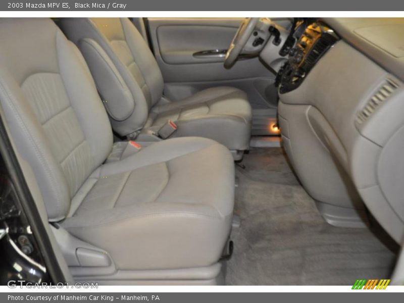 Black Mica / Gray 2003 Mazda MPV ES